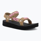 Női szandálok Teva Midform Universal Crafted tan