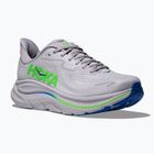 Férfi futócipők HOKA Clifton 10 Wide ash grey/neon green