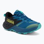 Gyerek futócipők HOKA Speedgoat 7 black/night glow blue