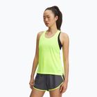 Női futópóló Under Armour Launch Singlet magas láthatóságú sárga/visszaverő