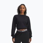 Női edzőpulóver Under Armour Icon Vida Fleece Crew black/black