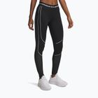 Női edzőleggings Under Armour ColdGear Textured black/white/white