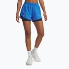 Női futóshort Under Armour Fly By 2in1 blue atlantis/washed navy/reflective