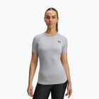 Női edző póló Under Armour HG Authentics Comp SS mod gray/black