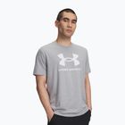 Férfi póló Under Armour Sportstyle Logo Update steel light heather/white
