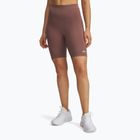 Női edzőshort Under Armour Motion Bike EMEA sierra taupe/white