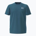 Férfi póló Under Armour Logo Emb Heavyweight boundless blue/white