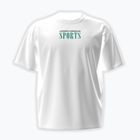 Férfi edzőpóló Under Armour Heavyweight Sports white/midnight navy