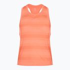 Női futópóló Under Armour Velociti Singlet electric tangerine/black/green mode
