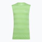 Under Armour Velociti Tank férfi futópóló lumos lime/white