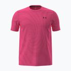 Férfi edzőpóló Under Armour Vanish Seamless Novelty bittersweet pink/black