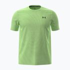 Férfi edzőpóló Under Armour Vanish Seamless Novelty lumos lime/black