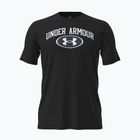 Férfi edzőpóló Under Armour WM Locker Tag black/white