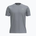 Férfi edzőpóló Under Armour Tech Taping mod gray/black/lumos lime