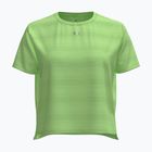 Női futópóló Under Armour Velociti lumos lime/white