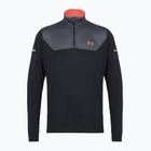 Férfi pulóver Under Armour Tech Utility 1/4 Zip black/venom red