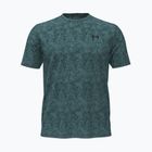 Férfi edzőpóló Under Armour Tech Tee Pixelate rack green/black