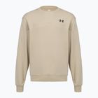 Férfi pulóver Under Armour Rival LW Crew city khaki/black