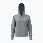 Női pulóver Under Armour Sport Terry FZ mod gray light heather/white