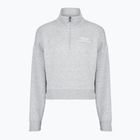 Női pulóver Under Armour Rival Fleece Script HZ mod gray light heather/white