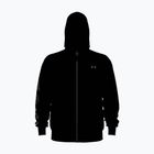 Férfi pulóver Under Armour Rival LW Graphic FZ black/black