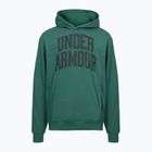 Férfi kapucnis pulóver Under Armour Rival LW Graphic Hoodie rack green/black