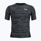 Férfi edzőpóló Under Armour HG Printed black/castlerock/white