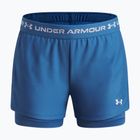 Gyerek edző rövidnadrág Under Armour UA Tech Play Up 2IN1 Shorts aegean blue/white