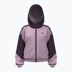 Gyerek kabát Under Armour G Icon Woven Full Zip purple echo/mauve pink/black