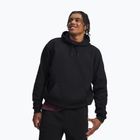Férfi pulóver Under Armour Icon Heavyweight Terry Hoodie ultimate black/ultimate black