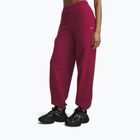 Női nadrág Under Armour Icon Fleece Gym Pant claret/white