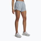 Női futónadrág Under Armour Fly By 3" Shorts blue fog/blue fog/reflective