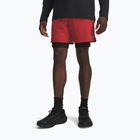 Férfi futónadrág Under Armour Velociti Pro 2IN1 Shorts heritage red/reflective