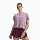 Női futó póló Under Armour Velociti SS mauve pink/reflective
