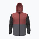 Férfi futókabát Under Armour Velociti Hooded Jacket ultimate black/heritage red/reflective