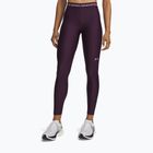 Női edzőleggingsek Under Armour HeatGear Leggings purple echo/mauve pink