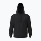 Férfi pulóver Under Armour Flex Fleece Hoodie ultimate black/white