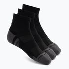 Zokni Under Armour Perf Tech Qtr 3 pack ultimate black/ultimate black/jet gray