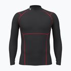 Férfi edző hosszú ujjú póló Under Armour Coldgear Elite Comp Mock ultimate black/red/reflective