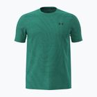Férfi edző póló Under Armour Vanish Seamless Novelty SS Geode Green/Ultimate Black