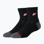 Zokni New Balance Active Premium Crew Quarter 2 pairs black