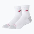 Zokni New Balance Active Premium Crew Quarter 2 pairs white