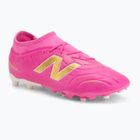 Gyerek focicipő New Balance Tekela Team V5 pink heat/metallic gold/pink satin