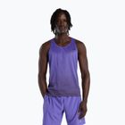 Férfi futópóló New Balance Viz-Tech Singlet electric purple