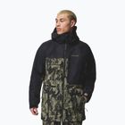Férfi snowboarddzseki Columbia Coreshot Print greenscape treebark print/black