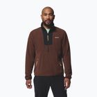 Férfi pulóver Columbia Sequoia Grove Half Zip Fleece tobacco/black