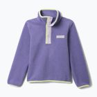 Gyerek polár pulóver Columbia Halvetia II Half Snap Fleece stormwatch/lavender pearl