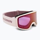 Síszemüveg Salomon Aksium 2.0 S heavenly pink/ml ruby