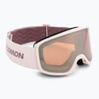 Síszemüveg Salomon Aksium 2.0 S acces heavenly pink/flash toric orange