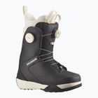 Női snowboard cipők Salomon Kiana Dual Boa W black/black/vanilla ice